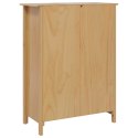 VidaXL Szafka na wino HILL Miodowy brąz 79.5 x 40 x 107.5 cm