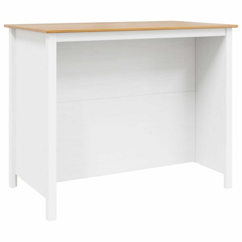 VidaXL Wyspy Kuchenne HILL Biały 112 x 66 x 90 cm Lite drewno sosnowe