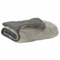 VidaXL Letni Kołdra Jasnoszary 135 x 200 cm Mikrofibra i Fleece Teddy