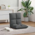 VidaXL Krzesło na podłogę Ciemnoszary 50 x 61 x 57 cm tkanina