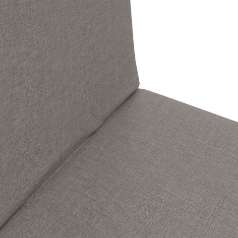 VidaXL Krzesło na podłogę Ciemnoszary 54 x 64 x 59 cm tkanina