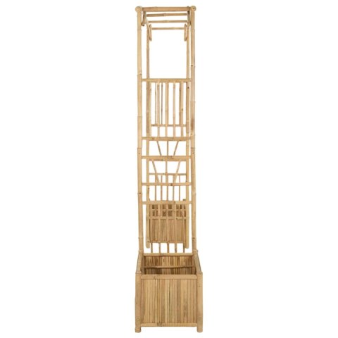 VidaXL Łuk Ogrodowy Naturalny 177 x 40 x 205 cm Bambus