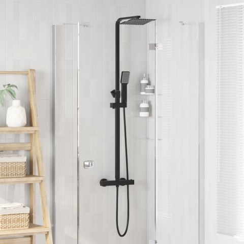 VidaXL Zestaw systemu prysznicowego z termostatem