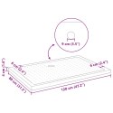 VidaXL Brodzik prysznicowy z kropeczkami Czarny 120 x 80 x 4 cm ABS