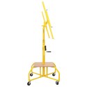 VidaXL Podnośnik do płyt gipsowych Żółty 300 x 107 x 330 cm Stal
