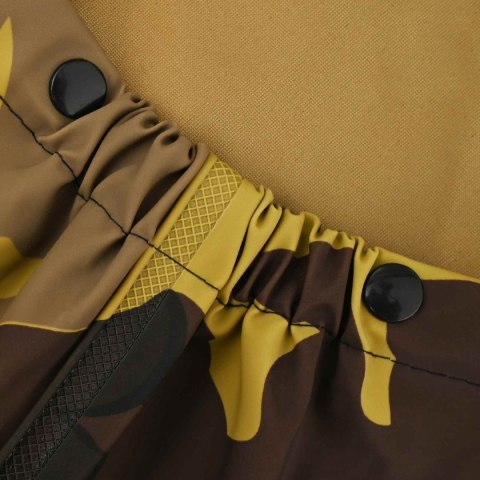 VidaXL Waders z butami Poliester powlekany PVC Rozmiar 38 Moro
