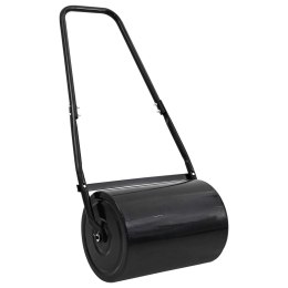 VidaXL Walec do trawnika Czarny 110 x 52 cm Żelazo