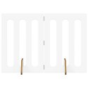 VidaXL Składany kojec dla zwierząt 2 pcs Biały 100,5 x 38 x 70 cm