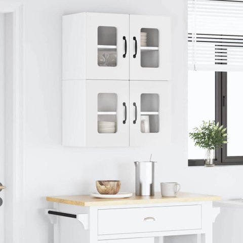 VidaXL Front do zmywarki Kalmar 2 pcs Biały 60 x 31 x 40 cm