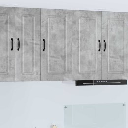 VidaXL Front do zmywarki Kalmar Betonowy szary 40 x 31 x 80 cm