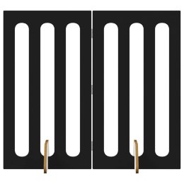 VidaXL Składany kojec dla zwierząt 2 pcs Czarny Dąb 100,5 x 38 x 90 cm