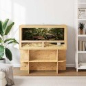VidaXL Terrarium Brązowy 100 x 50 x 50 cm OSB