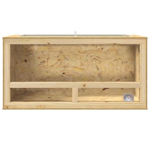 VidaXL Terrarium Brązowy 100 x 50 x 50 cm OSB