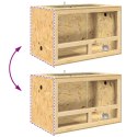 VidaXL Terrarium Brązowy 80 x 50 x 50 cm OSB