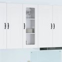 VidaXL Front do zmywarki Kalmar Biały 40 x 31 x 100 cm