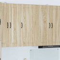 VidaXL Front do zmywarki Kalmar Dąb Sonoma 50 x 31 x 100 cm