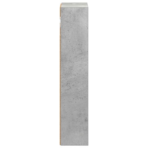 VidaXL Szafka ścienna łazienkowa Betonowy Szary 20 x 10 x 50 cm