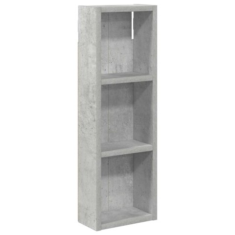VidaXL Szafka ścienna łazienkowa Betonowy Szary 20 x 10 x 60,5 cm
