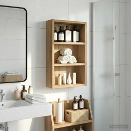 VidaXL Szafka ścienna łazienkowa Dąb rzemieślniczy 30 x 10 x 50 cm