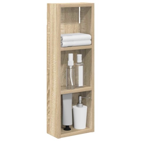 VidaXL Szafka ścienna łazienkowa z półką Dąb Sonoma 20 x 10 x 60,5 cm