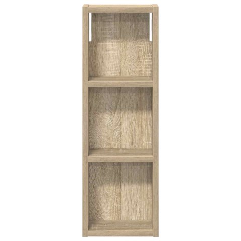 VidaXL Szafka ścienna łazienkowa z półką Dąb Sonoma 20 x 10 x 60,5 cm