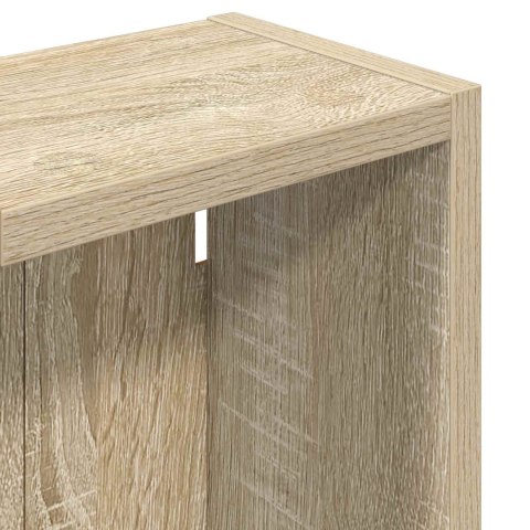 VidaXL Szafka ścienna łazienkowa z półką Dąb Sonoma 20 x 14 x 70 cm