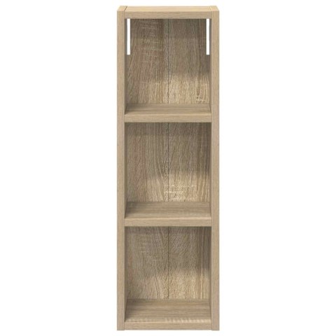 VidaXL Szafka ścienna łazienkowa z półką Dąb Sonoma 20 x 16 x 62,5 cm