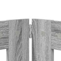 VidaXL Bramka dla psów z podpórkami 4 pcs Szary Sonoma 80 x 80 cm