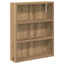 VidaXL Szafka ścienna łazienkowa Dąb rzemieślniczy 40 x 10 x 50 cm