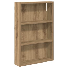 VidaXL Szafka ścienna łazienkowa Dąb rzemieślniczy 40 x 10 x 60,5 cm