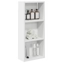 VidaXL Szafka ścienna łazienkowa z półką Biały 30 x 14 x 70 cm