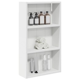 VidaXL Szafka ścienna łazienkowa z półką Biały 40 x 14 x 70 cm