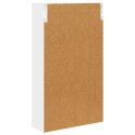 VidaXL Szafka ścienna łazienkowa z półką Biały 40 x 14 x 70 cm