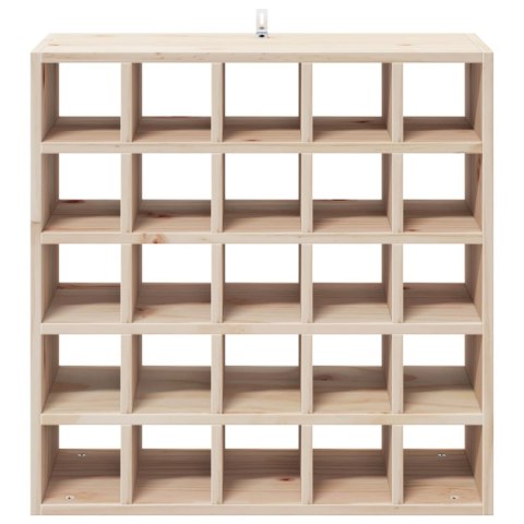 VidaXL Regał na wino 2 pcs Naturalny 56 x 25 x 56 cm