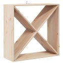 VidaXL Regał na wino 2 pcs Naturalny 62 x 25 x 62 cm
