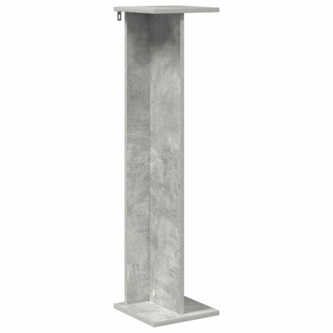 STOJAK NA ROŚLINY 2 SZT. BETONOWY SZARY 25X25,5X100,5CM