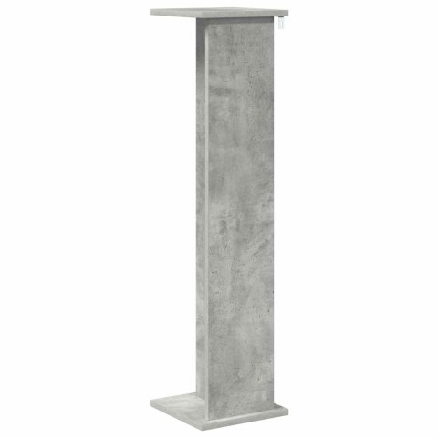 STOJAK NA ROŚLINY 2 SZT. BETONOWY SZARY 25X25,5X100,5CM