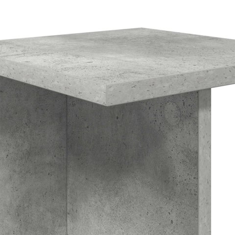 STOJAK NA ROŚLINY 2 SZT. BETONOWY SZARY 25X25,5X100,5CM