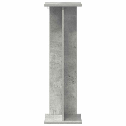 STOJAK NA ROŚLINY 2 SZT. BETONOWY SZARY 25X25,5X80,5CM