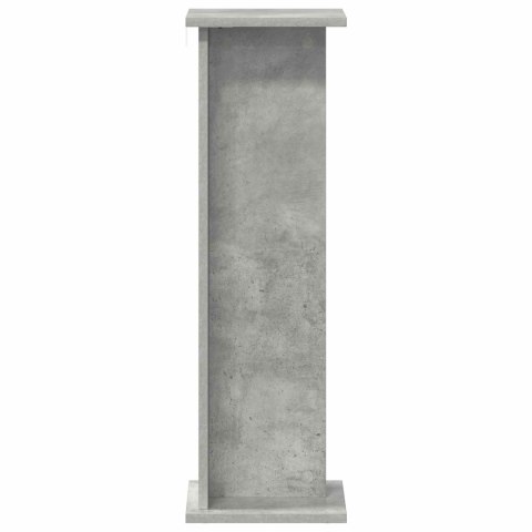 STOJAK NA ROŚLINY 2 SZT. BETONOWY SZARY 25X25,5X80,5CM