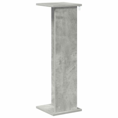 STOJAK NA ROŚLINY 2 SZT. BETONOWY SZARY 25X25,5X80,5CM
