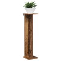 STOJAK NA ROŚLINY 2 SZT. STARE DREWNO 25X25,5X100,5CM