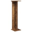 STOJAK NA ROŚLINY 2 SZT. STARE DREWNO 25X25,5X100,5CM