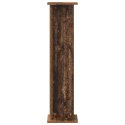 STOJAK NA ROŚLINY 2 SZT. STARE DREWNO 25X25,5X100,5CM