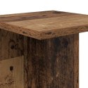 STOJAK NA ROŚLINY 2 SZT. STARE DREWNO 25X25,5X100,5CM