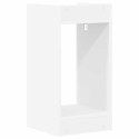 STOJAK NA ROŚLINY BIAŁY 30X30X60CM DREWNO INŻYNIERYJNE