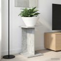 STOJAK NA ROŚLINY 2 SZT. BETONOWY SZARY 25X25,5X40,5CM