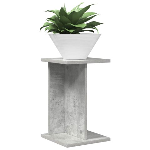 STOJAK NA ROŚLINY 2 SZT. BETONOWY SZARY 25X25,5X40,5CM