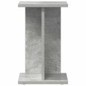 STOJAK NA ROŚLINY 2 SZT. BETONOWY SZARY 25X25,5X40,5CM