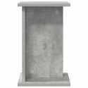 STOJAK NA ROŚLINY 2 SZT. BETONOWY SZARY 25X25,5X40,5CM